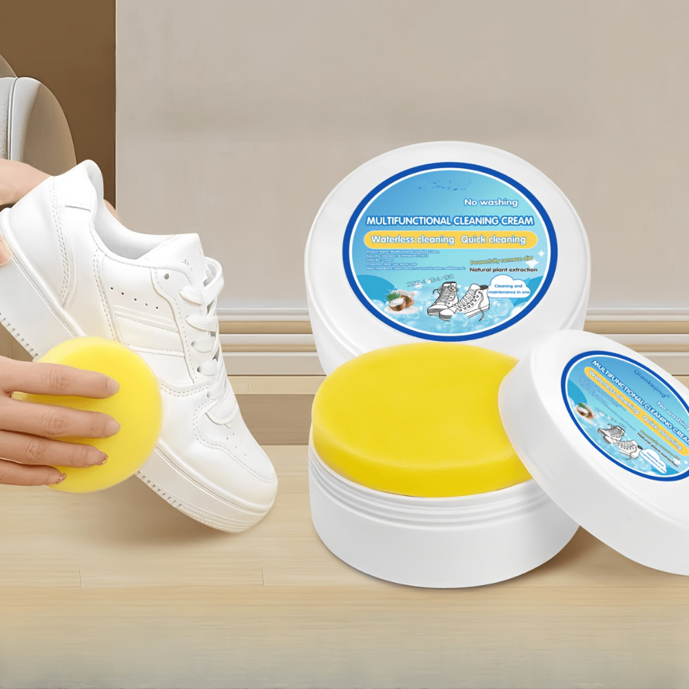 Sneaker Care Whitener - Krim Pembersih Sepatu Putih, Pemutih dan
