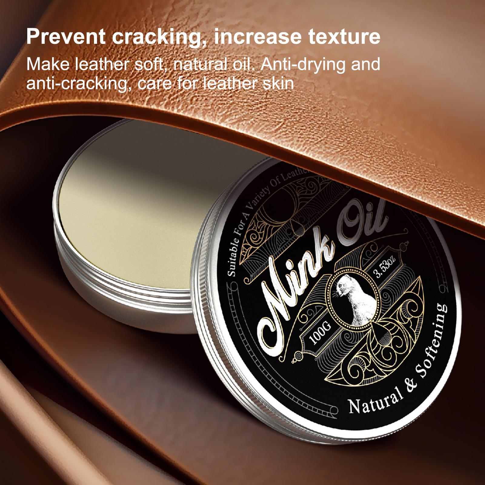 Sneaker Care Products - 100g Minyak Mink Untuk Sepatu Kulit