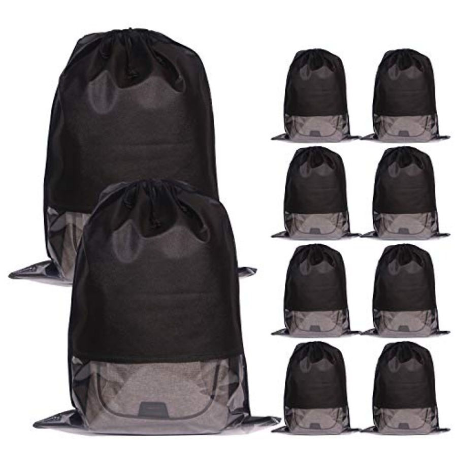 Shoe Bag Dust - 10 Paket Kantong Penyimpanan Kain Jumbo