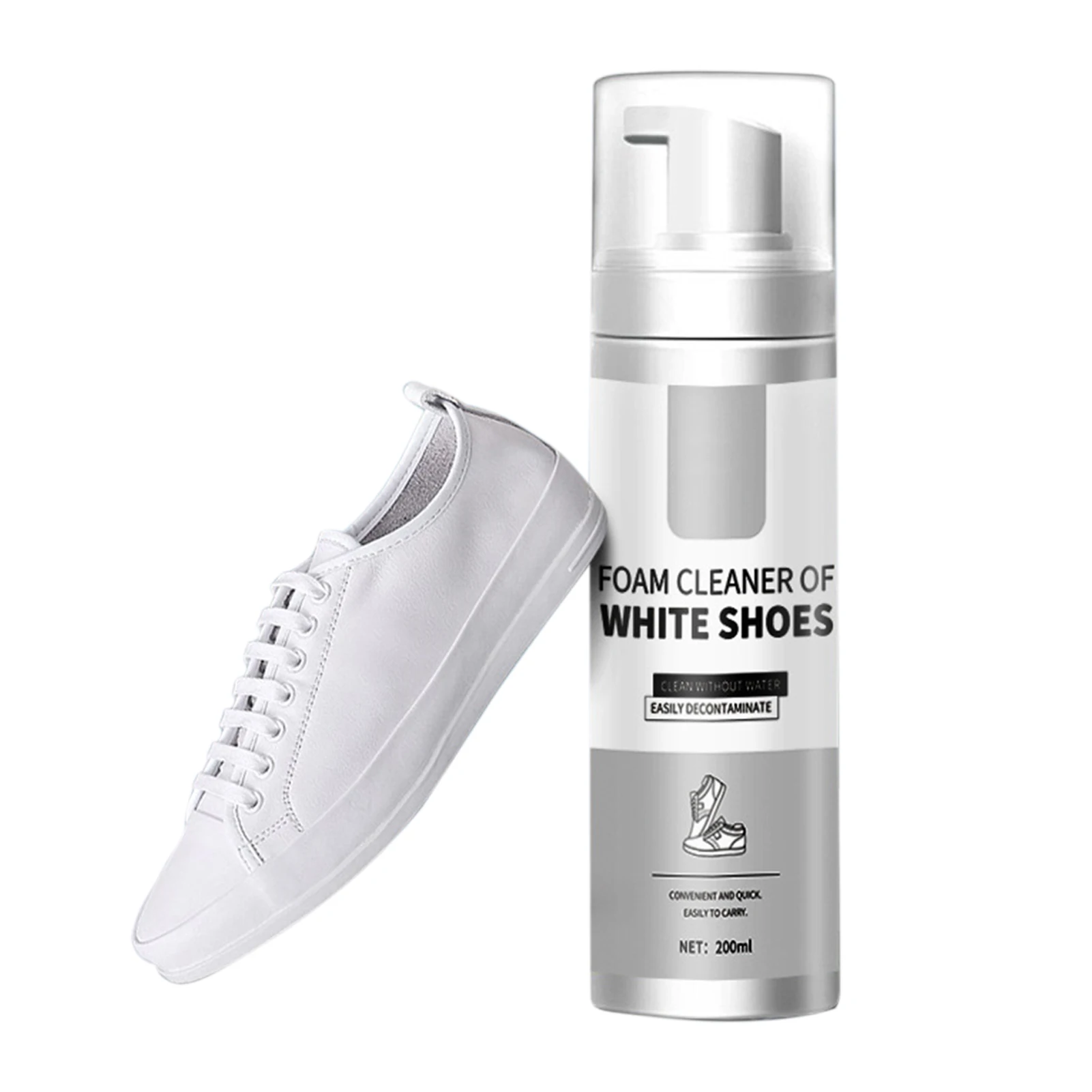 200Ml Pemutih Sepatu Busa Pemb - Sneaker Care Whitener ulasan dan harga