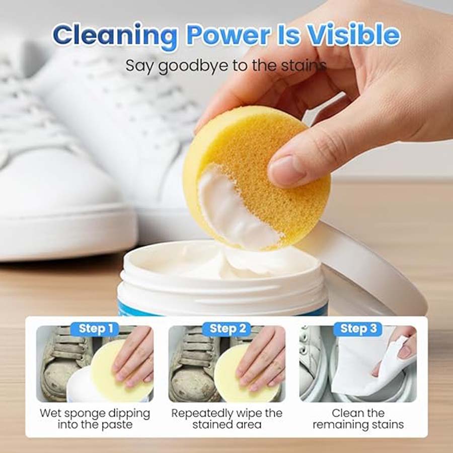 Pasta Pembersih Sepatu Putih,  - Sneaker Care Whitener ulasan dan harga