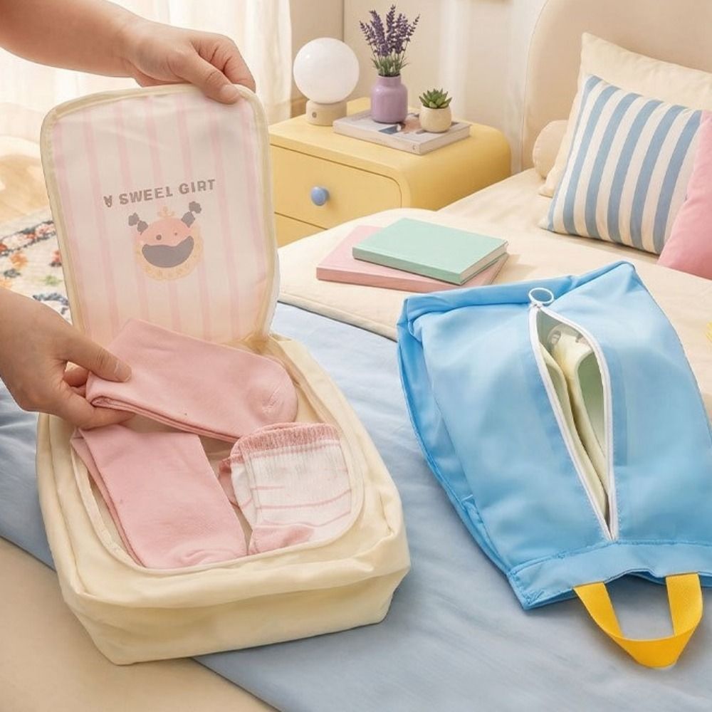 Tas Sepatu Kartun Dua Lapis Ta - Shoe Bag Dust ulasan dan harga