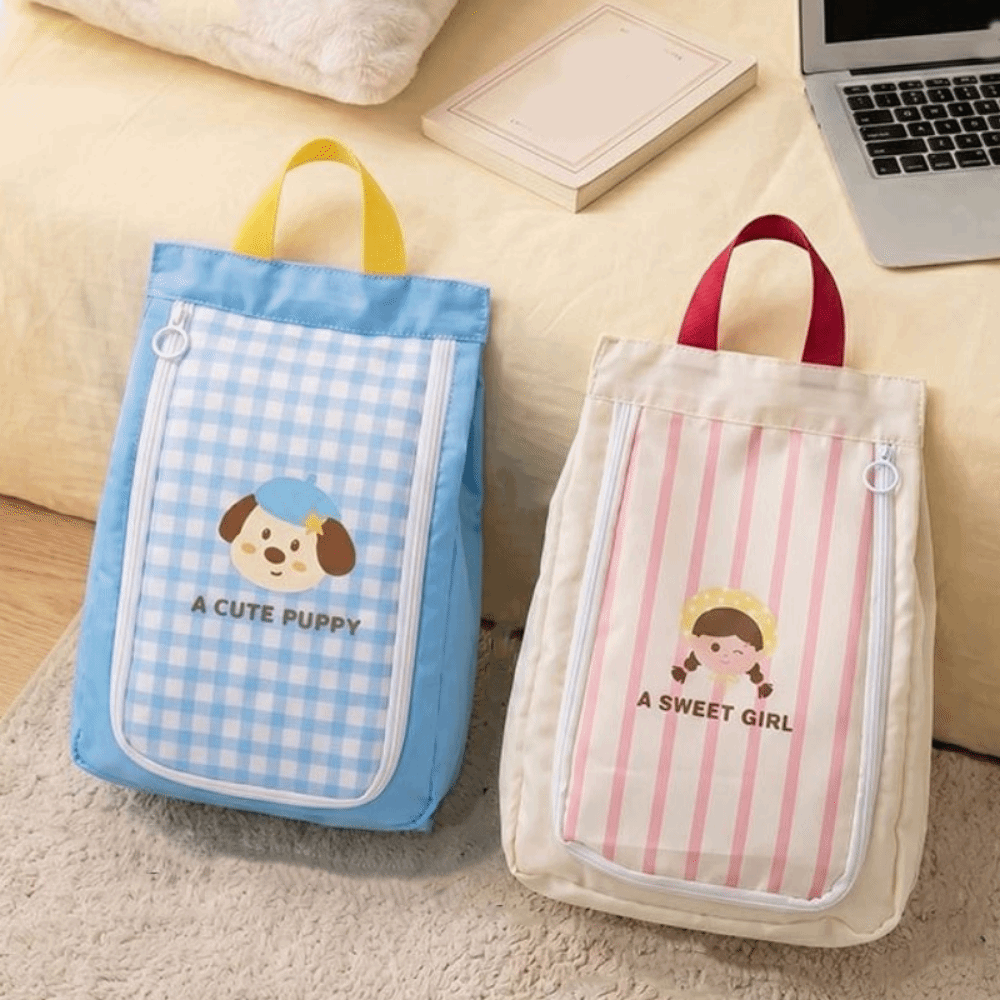 Tas Sepatu Kartun Dua Lapis Ta - Shoe Bag Dust ulasan dan harga