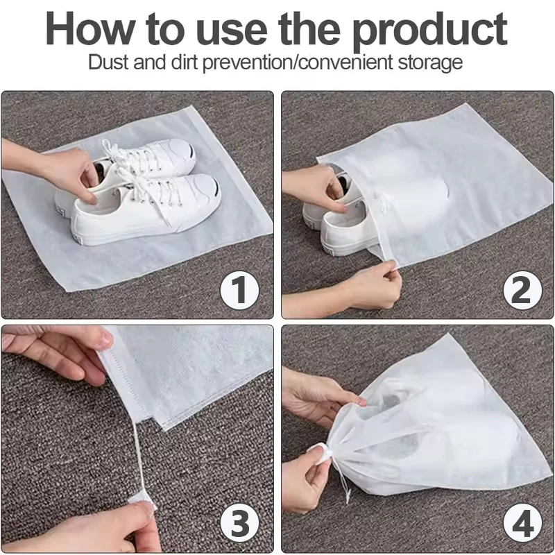 10/30/50 Buah Penutup Debu Ber - Shoe Bag Dust ulasan dan harga