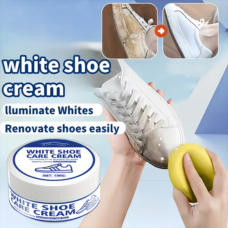 Krim Perawatan Sepatu Putih de - Sneaker Care Whitener ulasan dan harga