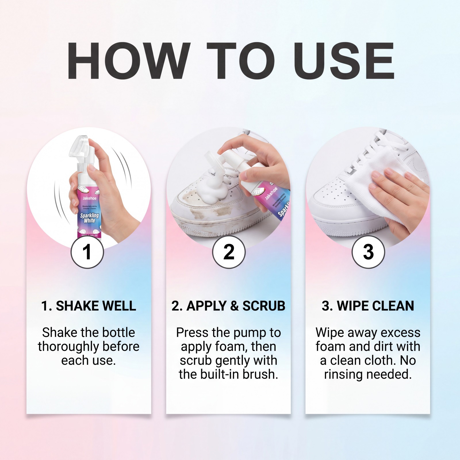 100ML Cairan Pembersih Sepatu  - Sneaker Care Whitener ulasan dan harga